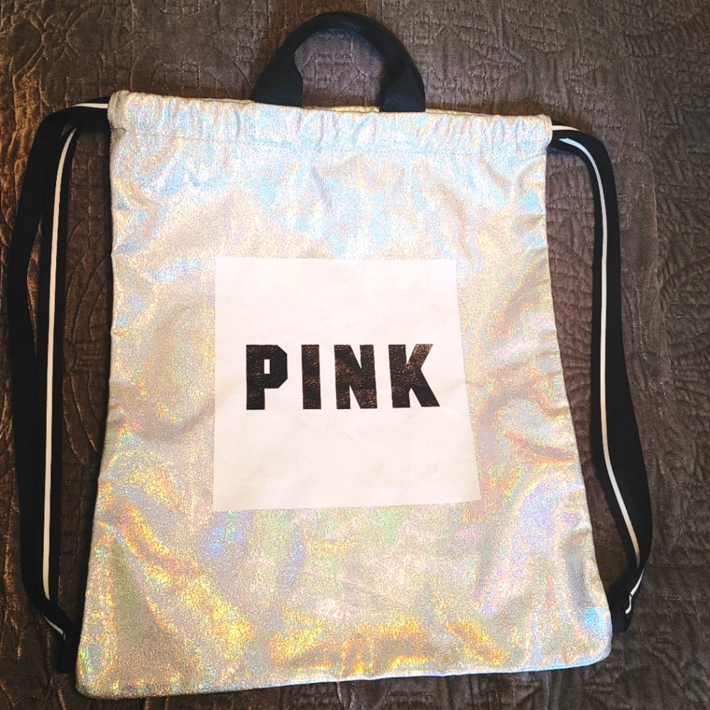 PINK Victorias Secret cloth backpack bag